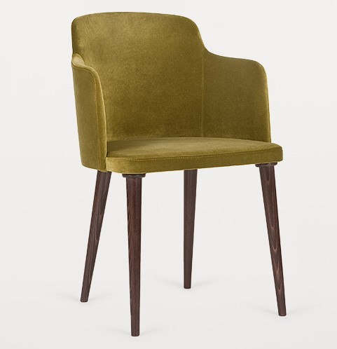 Designerski fotel Lagom sprawdzi się zarówno w przytulnym wnętrzu jak i surowym, minimalistycznym